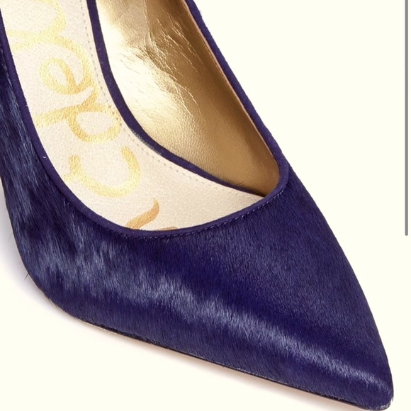 Sam Edelman Blue Dea Stilletos - Picture 2 of 8
